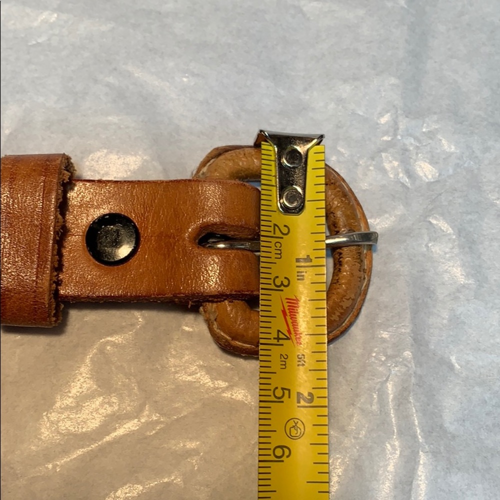 Handcrafted Woven Narrow Leather Belt View 6
